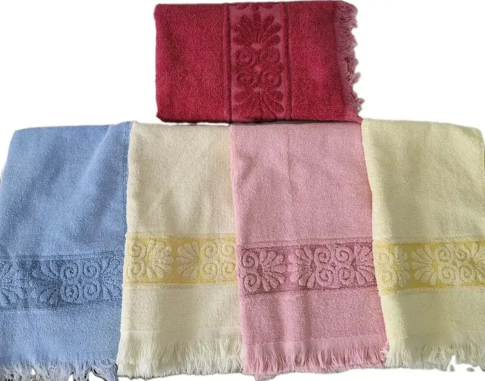 Cannon Monticello Santa Cruz Towels Lot Of 5 Vintage 1 Bath Towel 4 Hand Towels